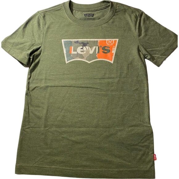 Levi's Boys T-Shirts 2-Pack Youth Set Navy & Hunter Green Medium (10/12) New - Picture 3 of 6